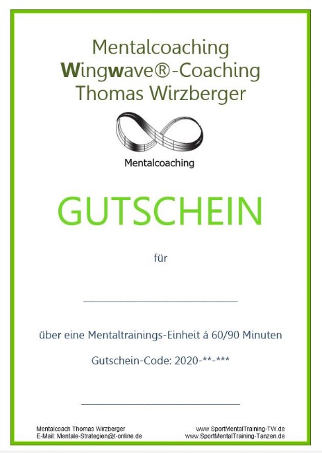 Verschenken Sie einen Coaching-Gutschein